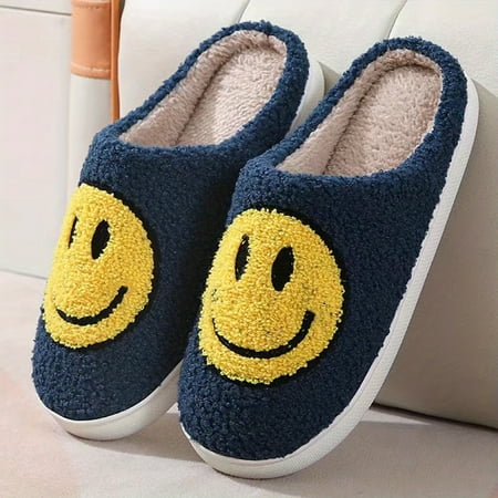 Women s Kawaii Smile Face Design Slippers Warm Slip On Plush Lined Shoes Women s Indoor Home Slippers
Women s Kawaii Smile Face Design Slippers Warm Slip On Plush Lined Shoes Women s Indoor Home Slippers