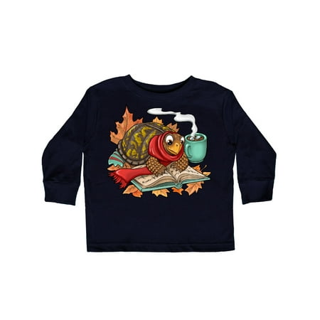 Inktastic Autumn Turtle in Leaves with Scarf Book and Cocoa Gift Toddler Boy or Toddler Girl Long Sleeve T-Shirt
Inktastic Autumn Turtle in Leaves with Scarf Book and Cocoa Gift Toddler Boy or Toddler Girl Long Sleeve T-Shirt