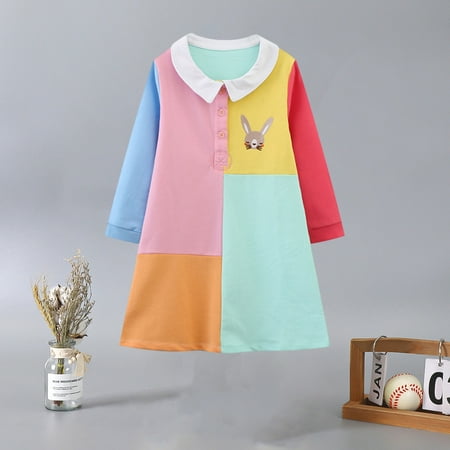 Tdoqot Toddler Girls Dresses- Long Sleeve Casual Cotton Cute Spring Clothes Multicolor Size 6T
Tdoqot Toddler Girls Dresses- Long Sleeve Casual Cotton Cute Spring Clothes Multicolor Size 6T