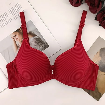 Women s Bra Adjustable Shoulder Strap Adjustable Spring Summer Casual Basic Soft Fashion Cute Daily Versatile Style Underwear 
Women s Bra Adjustable Shoulder Strap Adjustable Spring Summer Casual Basic Soft Fashion Cute Daily Versatile Style Underwear