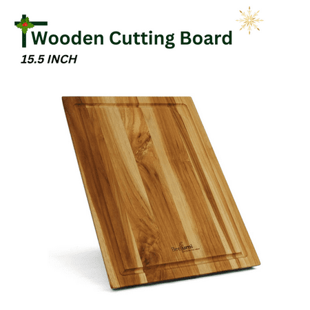 GZXS 15.5 Small Rectangle Chopping Block Wooden Cutting Board with Juice Groove Pack of 10 Pieces
GZXS 15.5 Small Rectangle Chopping Block Wooden Cutting Board with Juice Groove Pack of 10 Pieces