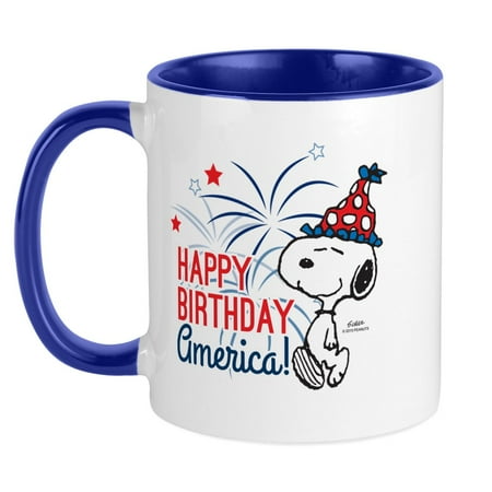 CafePress - Snoopy Happy B Day America Mug - Ceramic Coffee Tea Novelty Mug Cup 11 oz
CafePress - Snoopy Happy B Day America Mug - Ceramic Coffee Tea Novelty Mug Cup 11 oz