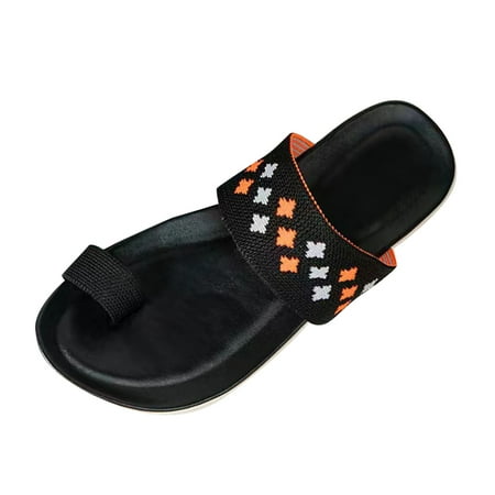 Cathalem Fashion Spring Summer Women Slippers Flat Bottom Lightweight Set Toe Breathable Comfort Colorblock Upper Beach Style Black 37
Cathalem Fashion Spring Summer Women Slippers Flat Bottom Lightweight Set Toe Breathable Comfort Colorblock Upper Beach Style Black 37
