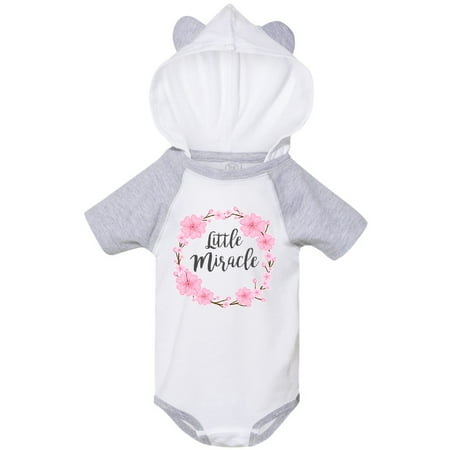 Inktastic Little Miracle Gift Baby Girl Bodysuit