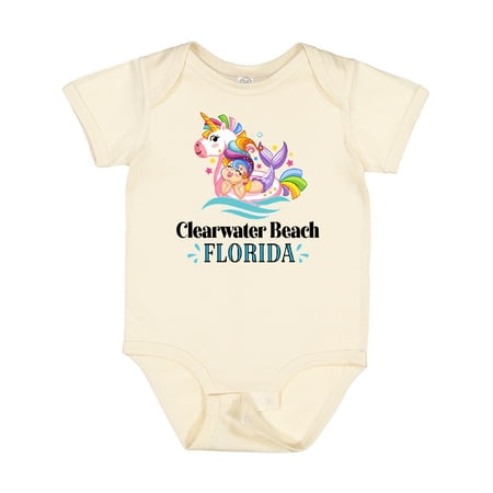 Inktastic Clearwater Beach Florida Gift Baby Girl Bodysuit