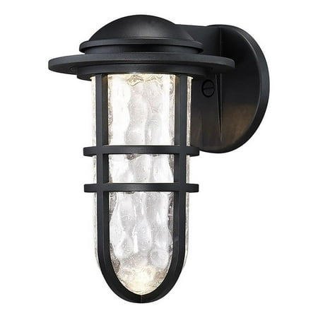 WAC Lighting Steampunk 13 1-Light Aluminum Indoor/Outdoor Wall Light in Black
WAC Lighting Steampunk 13 1-Light Aluminum Indoor/Outdoor Wall Light in Black