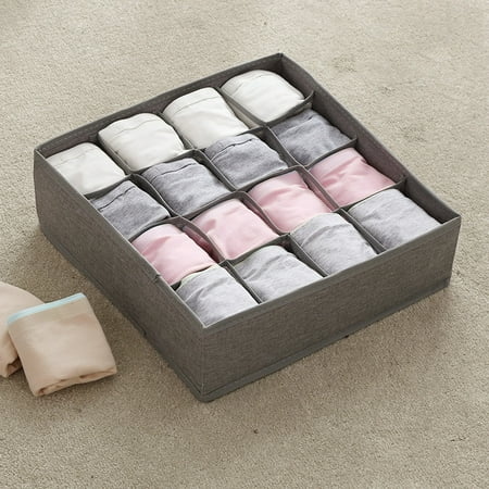 Goodhd Foldable Underwear Sock Bra Tie Storage Box Multi Grid Divider Closet Organiser
Goodhd Foldable Underwear Sock Bra Tie Storage Box Multi Grid Divider Closet Organiser