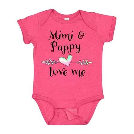 Inktastic Mimi and Papa Love Me- Heart Grandchild Boys or Girls Baby Bodysuit
Inktastic Mimi and Papa Love Me- Heart Grandchild Boys or Girls Baby Bodysuit