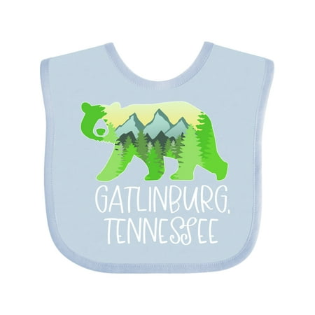 Inktastic Gatlinburg Tennessee- Mountains and Bear Shape Gift Baby Boy or Baby Girl Bib
Inktastic Gatlinburg Tennessee- Mountains and Bear Shape Gift Baby Boy or Baby Girl Bib