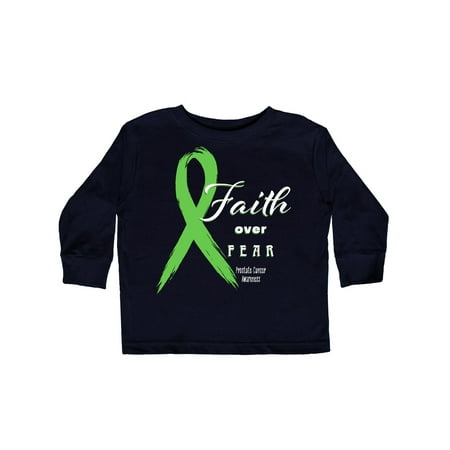 Inktastic Faith over Fear Prostate Awareness with Green Ribbon Gift Toddler Boy or Toddler Girl Long Sleeve T-Shirt
Inktastic Faith over Fear Prostate Awareness with Green Ribbon Gift Toddler Boy or Toddler Girl Long Sleeve T-Shirt