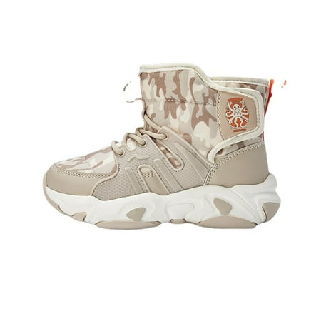 Girls Boys Warm Snow Boots Fashion Hook And Loop Kids Cotton Shoes Non-Slip Wear-Resistant Walking Shoes For Winter
Girls Boys Warm Snow Boots Fashion Hook And Loop Kids Cotton Shoes Non-Slip Wear-Resistant Walking Shoes For Winter
