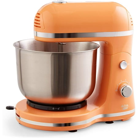 luxury Delish by DASH Compact Stand Mixer 3.5 Quart with Beaters & Dough Hooks Included - Blue
luxury Delish by DASH Compact Stand Mixer 3.5 Quart with Beaters & Dough Hooks Included - Blue