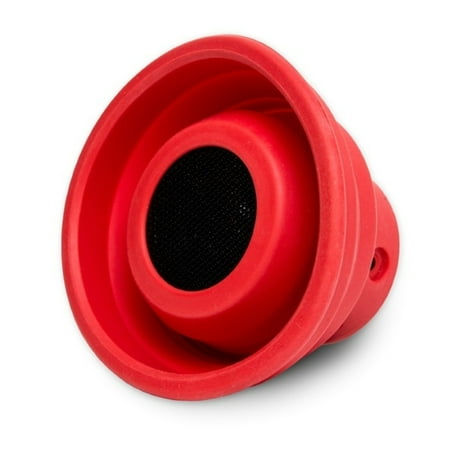 Oblanc X-Horn Wireless Bluetooth 2.1 +EDR Collapsible Speaker Portable Universal - Red Oblanc X-Horn Wireless Bluetooth 2.1 +EDR Collapsible Speaker Portable Universal - Red