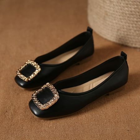 2023 spring and summer soft bottom soft surface all metal buckle a foot foot shallow mouth fashion temperament casual single shoes
2023 spring and summer soft bottom soft surface all metal buckle a foot foot shallow mouth fashion temperament casual single shoes