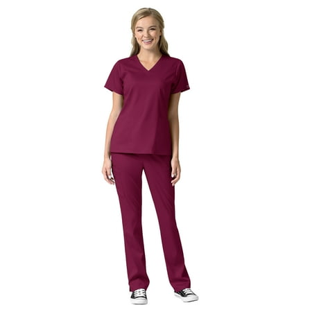 WonderWink Pro Women s 4 Pocket V-Neck Top & Moderate Flare Leg Cargo Pant Scrub Set
WonderWink Pro Women s 4 Pocket V-Neck Top & Moderate Flare Leg Cargo Pant Scrub Set