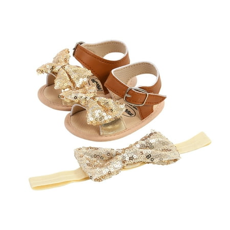 Honeeladyy Toddler Kid Shoes Toddler Shoes Baby Girls Cute Fashion Cotton Sequins Bow Non-slip Soft Bottom Sandals Headdress Set Gold Clearance under 5$
Honeeladyy Toddler Kid Shoes Toddler Shoes Baby Girls Cute Fashion Cotton Sequins Bow Non-slip Soft Bottom Sandals Headdress Set Gold Clearance under 5$
