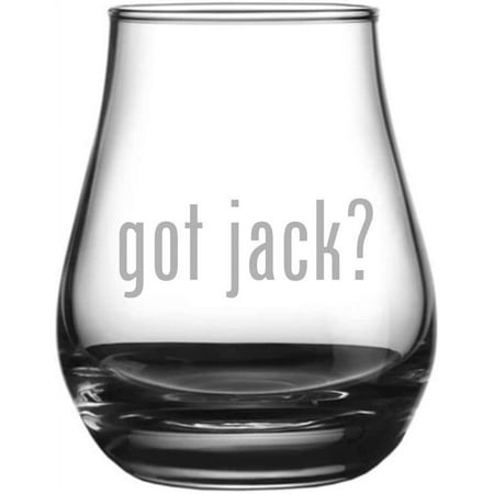 jack Got Themed Etched 4.1oz Spey Dram Whisky Glass
