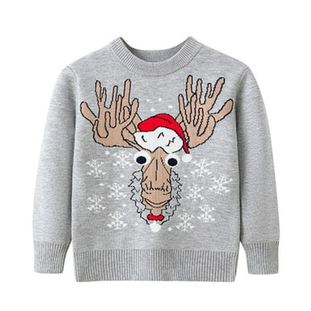 Toddler Boys Girls Christmas Deer Snowflake Print Warm Knitted Sweater Long Sleeve Xmas Tops Knitwear Cardigan Coat Boy Girl Jackets Coat Children Thick Outwear
Toddler Boys Girls Christmas Deer Snowflake Print Warm Knitted Sweater Long Sleeve Xmas Tops Knitwear Cardigan Coat Boy Girl Jackets Coat Children Thick Outwear