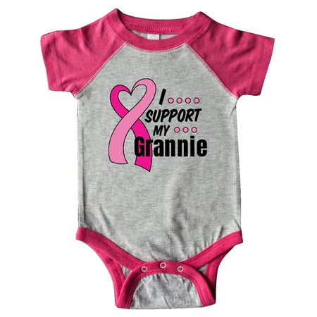 Inktastic Breast Cancer Awareness I Support My Grannie Pink Ribbon Gift Baby Boy or Baby Girl Bodysuit
Inktastic Breast Cancer Awareness I Support My Grannie Pink Ribbon Gift Baby Boy or Baby Girl Bodysuit