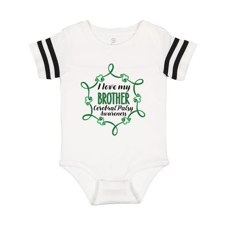 Inktastic I Love My Brother Cerebral Palsy Awareness Gift Baby Boy or Baby Girl Bodysuit
Inktastic I Love My Brother Cerebral Palsy Awareness Gift Baby Boy or Baby Girl Bodysuit