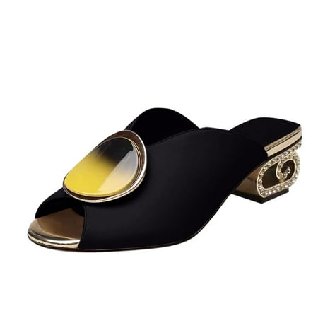 Puawkoer Heel Spring And Women Size Toe Large Heel Fashion Summer Open Fashion Sandals Medium Women s slipper
Puawkoer Heel Spring And Women Size Toe Large Heel Fashion Summer Open Fashion Sandals Medium Women s slipper