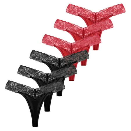 Gubotare Boxer Briefs For Women Women Underwear Thongs Lace Bikini Panties G String Thong Ladie Brief Underwear Thong BK1 M
Gubotare Boxer Briefs For Women Women Underwear Thongs Lace Bikini Panties G String Thong Ladie Brief Underwear Thong BK1 M
