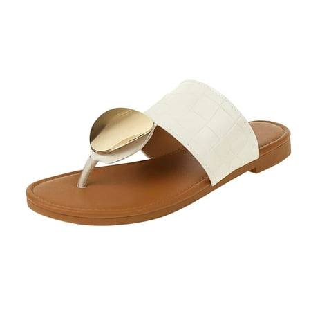 HSMQHJWE Womans Sandles And Flip Flops Wedge Flip Flops For Women Size 11 Leisure Roman Style Women S Solid Color Summer Non Slip Slip On Flat Beach Open Toe Breathable Sandals Flip Flops Shoes Slip
HSMQHJWE Womans Sandles And Flip Flops Wedge Flip Flops For Women Size 11 Leisure Roman Style Women S Solid Color Summer Non Slip Slip On Flat Beach Open Toe Breathable Sandals Flip Flops Shoes Slip