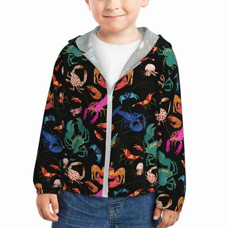 Ocsxa Animals Under Water Print Kids Active Zipper Sun Protection Jacket Boys Girls Hooded Cooling Shirt-3 Years
Ocsxa Animals Under Water Print Kids Active Zipper Sun Protection Jacket Boys Girls Hooded Cooling Shirt-3 Years
