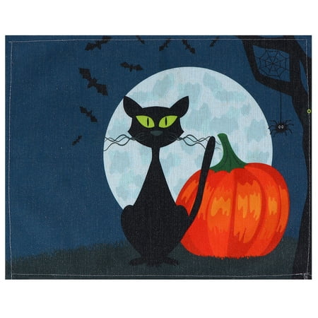 Halloween Table Mat Cotton and Linen Placemat Table Cloth Party Supplies Orange (32x42cm CD055-14)
Halloween Table Mat Cotton and Linen Placemat Table Cloth Party Supplies Orange (32x42cm CD055-14)