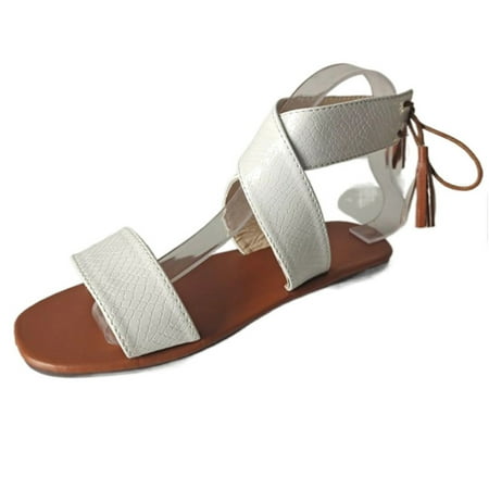 Woman Flat Sandals Slippers Wearable And Breathable Sandals for Girls Going Beach Vacation 38 White
Woman Flat Sandals Slippers Wearable And Breathable Sandals for Girls Going Beach Vacation 38 White