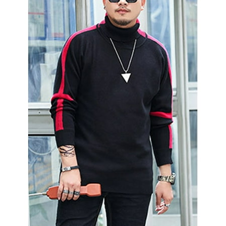 SAYFUT Mens Casual Athletic Fit Soft Fleece Baseball Active Sports Sweatshirts Winter Casual Sweaters