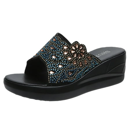 adviicd Croc Sandals Women s Saylor Wedge Sandal
