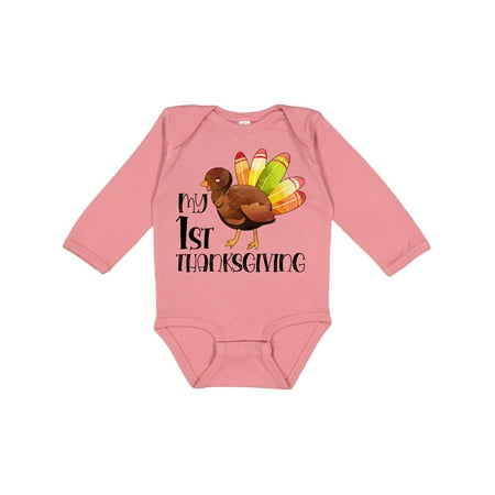 Inktastic My 1st Thanksgiving Cute Baby Turkey Gift Baby Boy or Baby Girl Long Sleeve Bodysuit
Inktastic My 1st Thanksgiving Cute Baby Turkey Gift Baby Boy or Baby Girl Long Sleeve Bodysuit