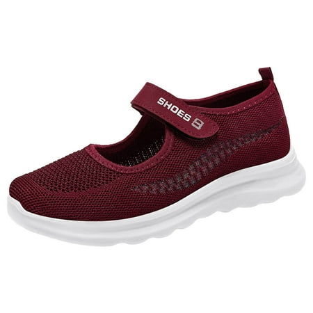 Fashion Summer Women Sports Shoes Flat Bottom Non Slip Mesh Breathable Upper Solid Color Hook Loop Easy To Wear
Fashion Summer Women Sports Shoes Flat Bottom Non Slip Mesh Breathable Upper Solid Color Hook Loop Easy To Wear
