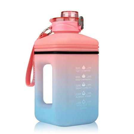 Famure Sports Water Bottle With Handle|2.2L Water Bottle For Kids|Motivational Large Water Bottle With Time Marker Leakproof frosted Gradient Water Jug Wide Mouth Portable For Fitness Outdoor Sports
Famure Sports Water Bottle With Handle|2.2L Water Bottle For Kids|Motivational Large Water Bottle With Time Marker Leakproof frosted Gradient Water Jug Wide Mouth Portable For Fitness Outdoor Sports