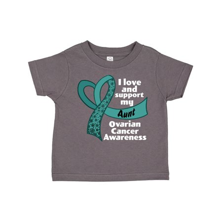 Inktastic I Love and Support My Aunt Ovarian Cancer Teal Ribbon Heart Gift Toddler Boy or Toddler Girl T-Shirt
Inktastic I Love and Support My Aunt Ovarian Cancer Teal Ribbon Heart Gift Toddler Boy or Toddler Girl T-Shirt