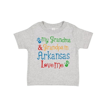 Inktastic Arkansas Grandma Grandpa Love Me Gift Toddler Boy or Toddler Girl T-Shirt
Inktastic Arkansas Grandma Grandpa Love Me Gift Toddler Boy or Toddler Girl T-Shirt