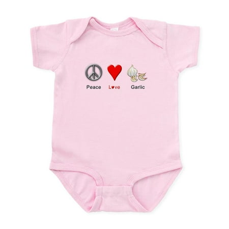 CafePress - Peace Love Garlic Infant Bodysuit - Baby Light Bodysuit Size Newborn - 24 Months
CafePress - Peace Love Garlic Infant Bodysuit - Baby Light Bodysuit Size Newborn - 24 Months