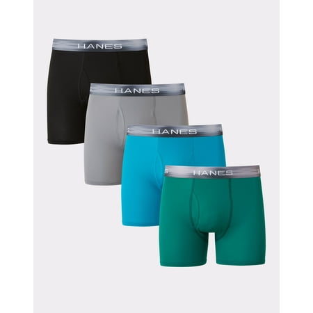 Hanes Sport™ Men s X-Temp® Air Boxer Brief Assorted 4-Pack Assortment 2 S