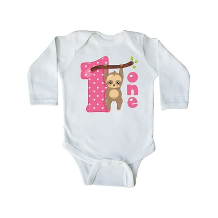 Inktastic Pink Sloth 1st Birthday Gift Baby Girl Long Sleeve Bodysuit
Inktastic Pink Sloth 1st Birthday Gift Baby Girl Long Sleeve Bodysuit