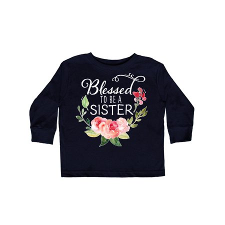 Inktastic Blessed to Be a Sister with Pink Flowers Gift Toddler Boy or Toddler Girl Long Sleeve T-Shirt
Inktastic Blessed to Be a Sister with Pink Flowers Gift Toddler Boy or Toddler Girl Long Sleeve T-Shirt