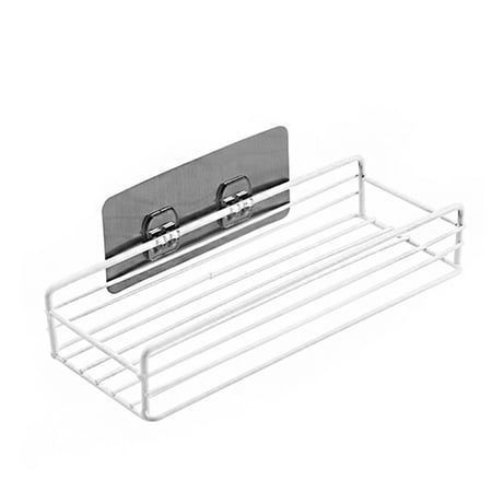Tomfoto Metal Wire Punch-Free Wall Hanging Mounted Spice Rack Storage Shelf Basket Space Saver with 1 Sticky Hook for Bathroom Kitchen
Tomfoto Metal Wire Punch-Free Wall Hanging Mounted Spice Rack Storage Shelf Basket Space Saver with 1 Sticky Hook for Bathroom Kitchen