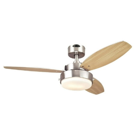 Westinghouse Westinghouse 72216 Alloy Ceiling Fan Brushed Nickel 42 Inch