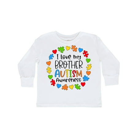 Inktastic I Love my Brother Autism Awareness Gift Toddler Boy or Toddler Girl Long Sleeve T-Shirt
Inktastic I Love my Brother Autism Awareness Gift Toddler Boy or Toddler Girl Long Sleeve T-Shirt