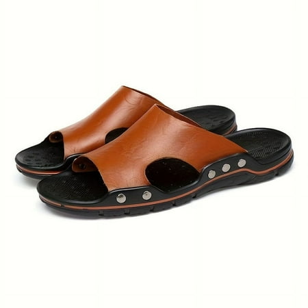 Men s Open Toe Slides Men s Wear-resistant Non Slip Shoes For Outdoor Walking Beach Shoes
Men s Open Toe Slides Men s Wear-resistant Non Slip Shoes For Outdoor Walking Beach Shoes