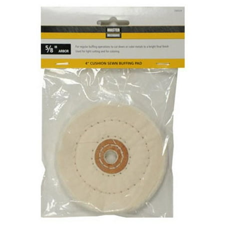 Disston 160524 4 in. Master Mechanic Cushion Sewn Buffing Pad