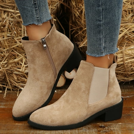 eczipvz Ladies Retro Solid Color Leather Pointed Side Zipper Warm Plush Thick High Heeled Fashion Dress Boots for Women Low Heel
eczipvz Ladies Retro Solid Color Leather Pointed Side Zipper Warm Plush Thick High Heeled Fashion Dress Boots for Women Low Heel