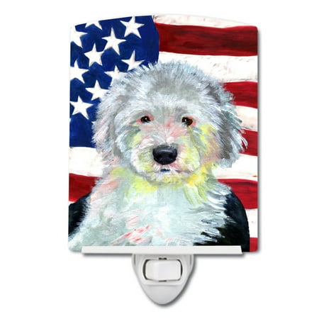 Caroline s Treasures LH9035CNL Flag with Old English Sheepdog Ceramic Night Light 6x4x3 multicolor
Caroline s Treasures LH9035CNL Flag with Old English Sheepdog Ceramic Night Light 6x4x3 multicolor