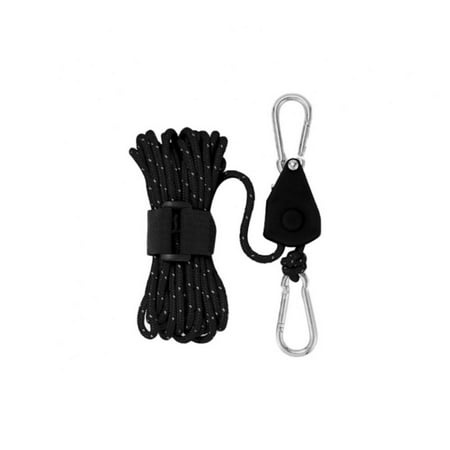 Naiyafly Stopper Tightener Rope Lock Tie with Carabiner Camping Rope with Ratchet Pulley
Naiyafly Stopper Tightener Rope Lock Tie with Carabiner Camping Rope with Ratchet Pulley