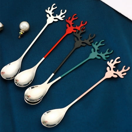 Clinaoy Ice Cream Scoop Food Grade 304 Stainless Steel Christmas Elk Dessert Coffee Spoon Kitchen Accessories
Clinaoy Ice Cream Scoop Food Grade 304 Stainless Steel Christmas Elk Dessert Coffee Spoon Kitchen Accessories